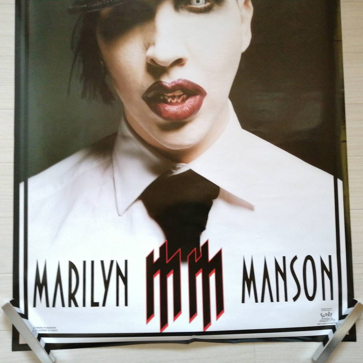 マリリン・マンソン オフィシャル・ポスター Marilyn Manson グッズ_画像3
