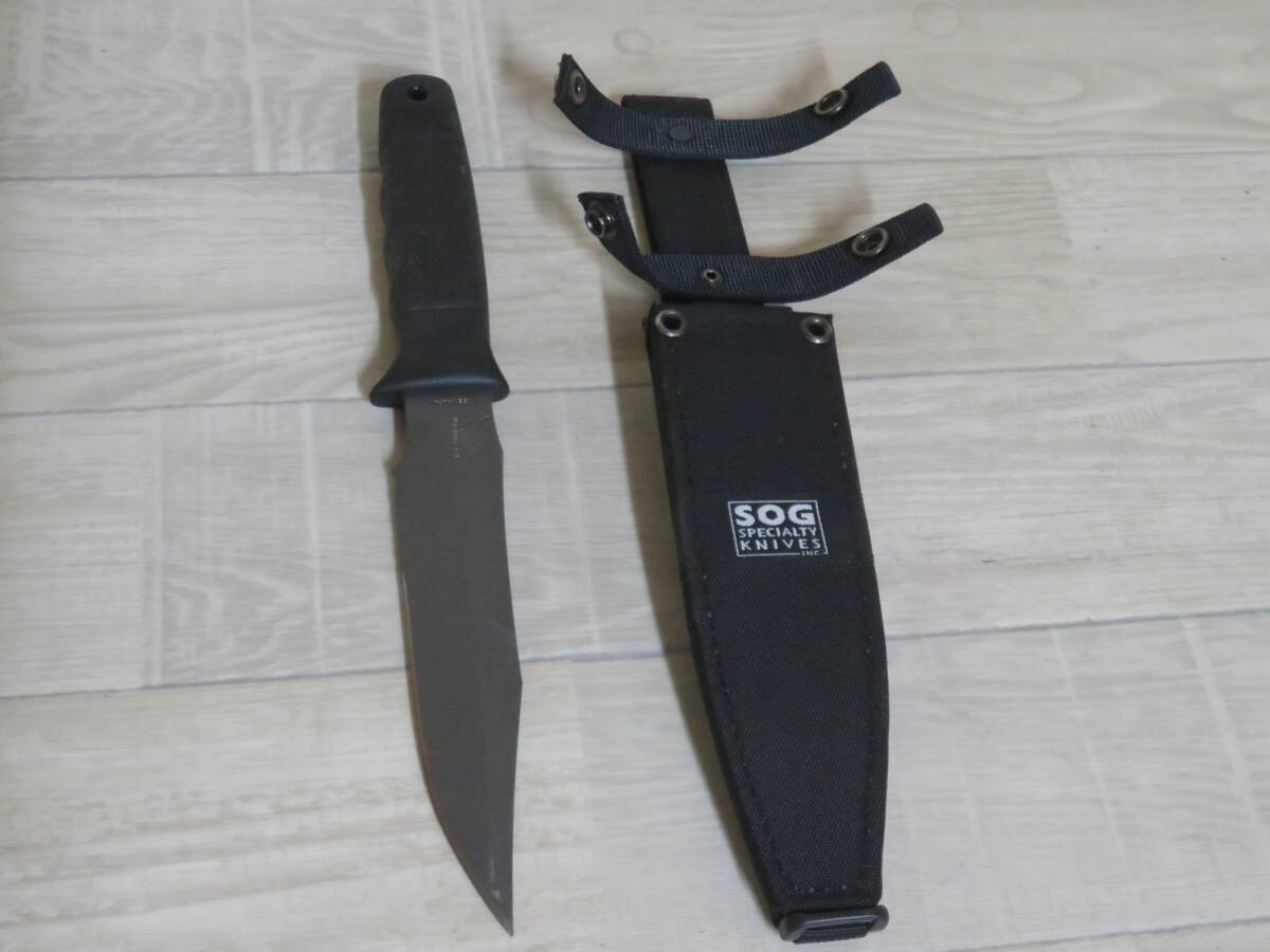 SOG SPECIALTY KNIVES SEKI-JAPAN アウトドア 狩猟用 ナイフ 保管品 追加画像有り _画像1