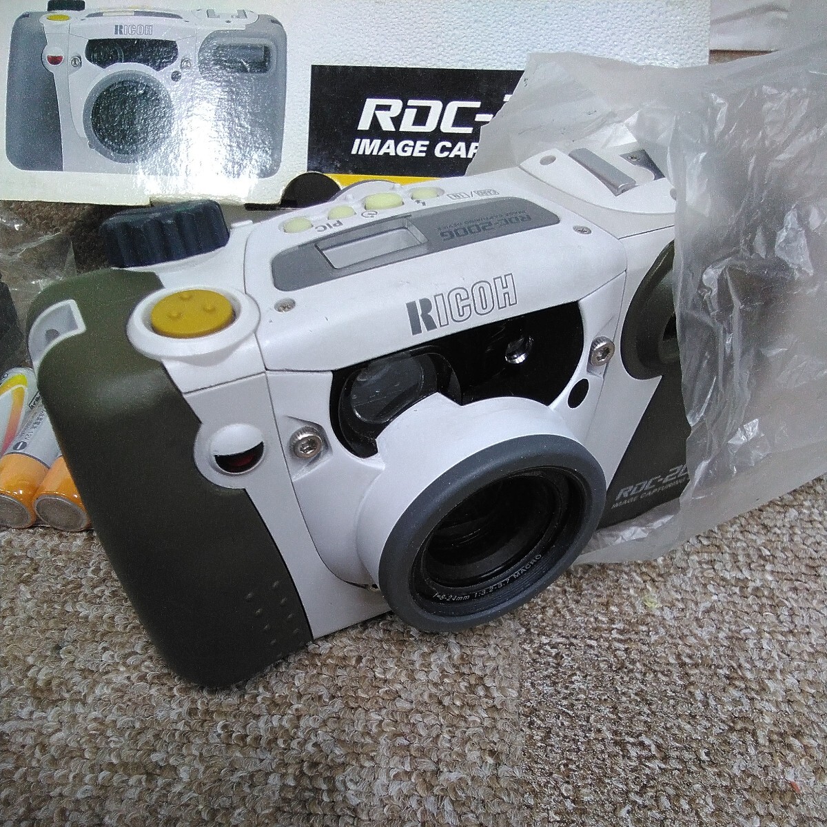 c3682 未使用展示　Ricoh RDC-200G Digital Camera リコー　_画像7