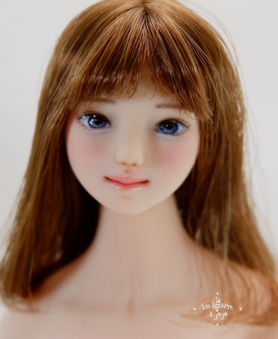 ドール ヘッド 1/6 サイズ 精密 フィギュア ハンドメイド ドール ヘッド 1/6 サイズ 精密 フィギュア ハンドメイド
