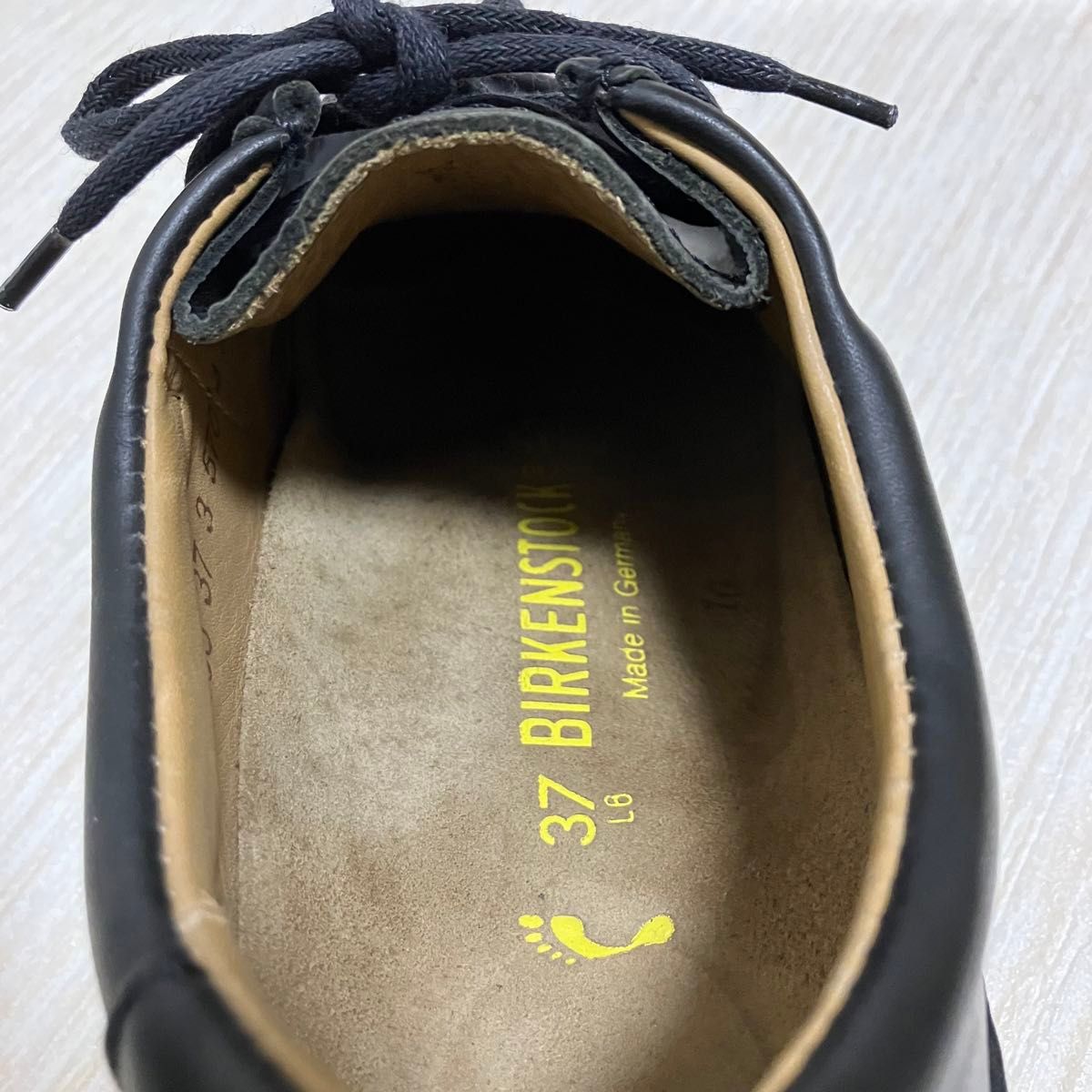 BIRKENSTOCK ビルケンシュトック パサデナ 39 黒 24cm ブラックレザー レディース 革靴 本革