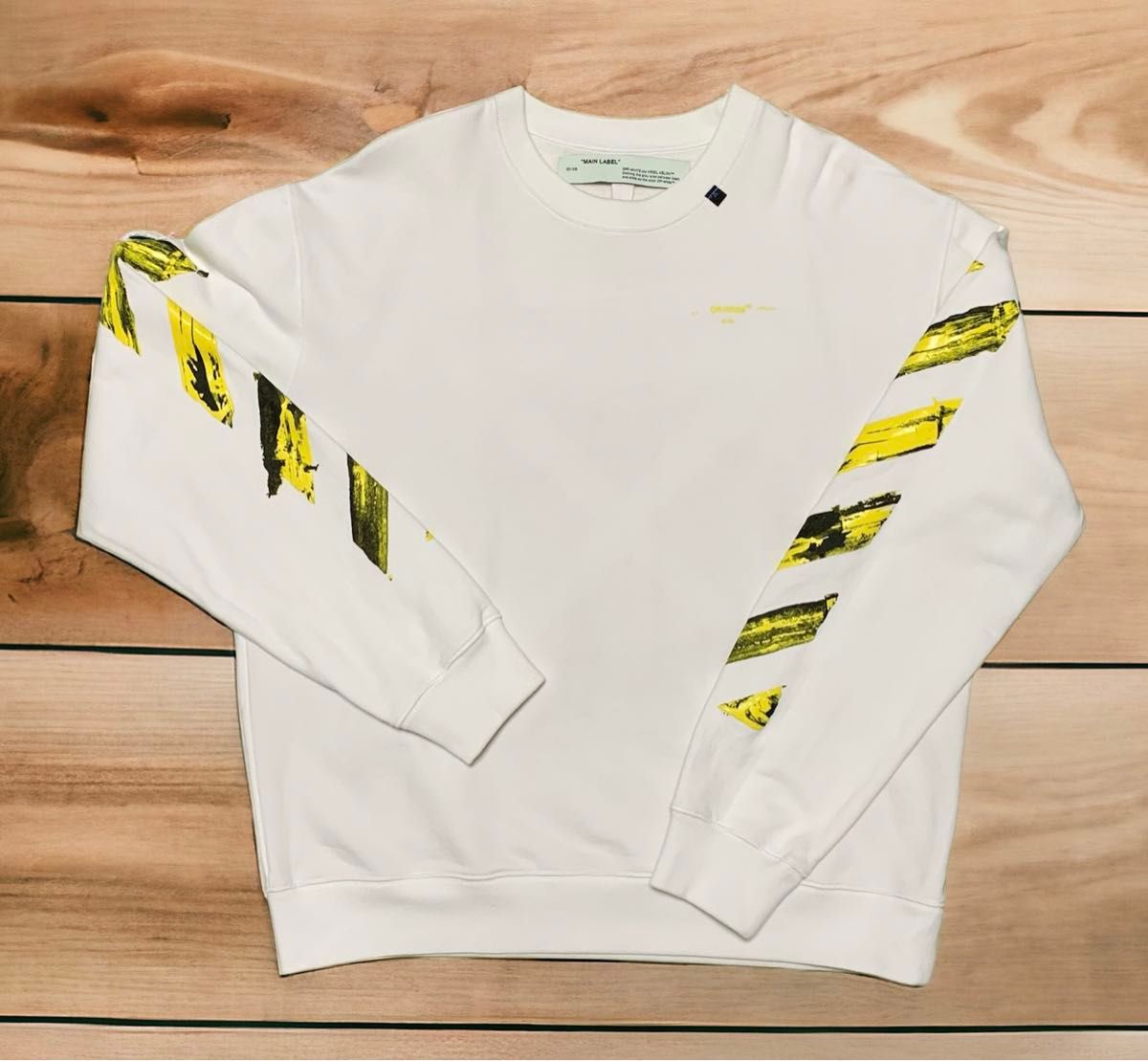 Off White Crewneck オフホワイト トレーナー クルーネック XXL Off White Crewneck オフホワイト トレーナー クルーネック XXL
