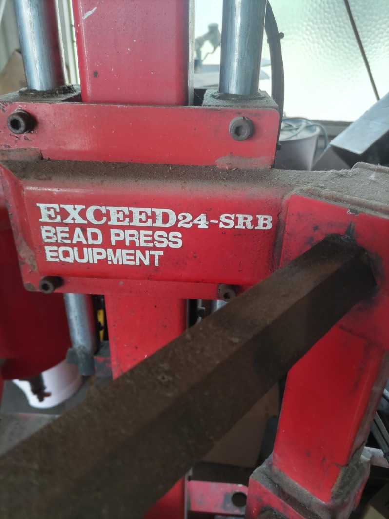  Ono . machine . tire changer Exceed 24 part removing junk 