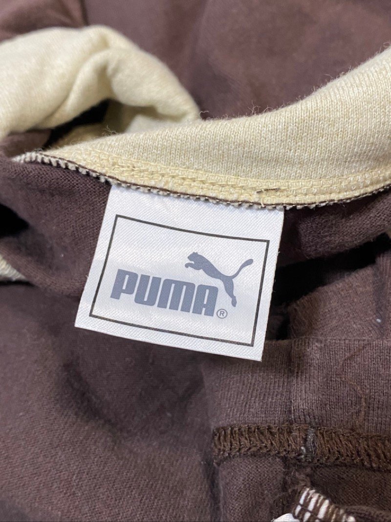 クリックポスト可 PUMA Tシャツ ブラウン サイズL プーマ ☆ちょこオク☆服_画像6