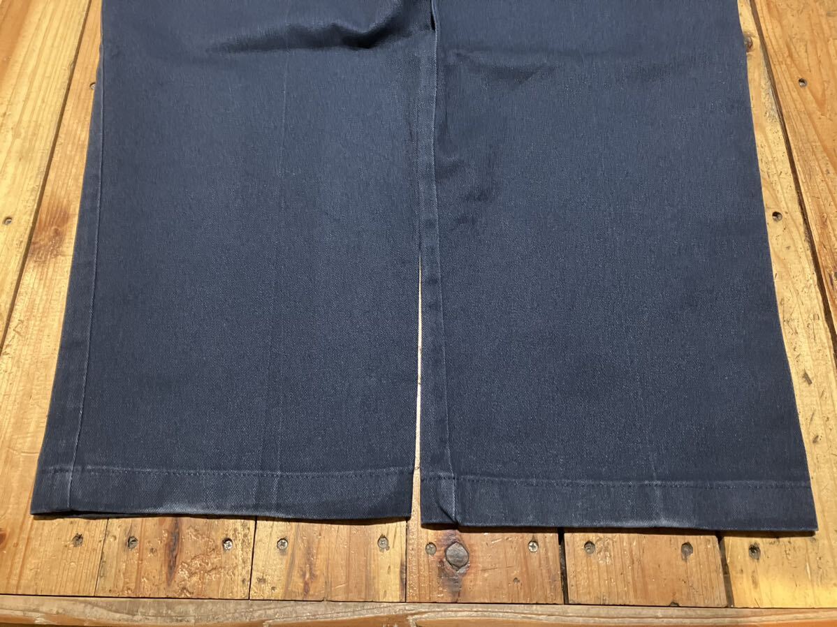 Dickies 874 USA импорт w42 соответствует темно-синий 100 иен начало распродажи б/у одежда рабочие брюки брюки из твила стандартный брюки из твила распорка 
