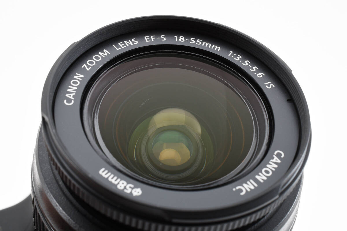 3584 【良品】 Canon EOS 60D EF-S 18-55mm F3.5-5.6 IS Camera キヤノン デジタル一眼レフカメラ AFズームレンズ 0501_画像10