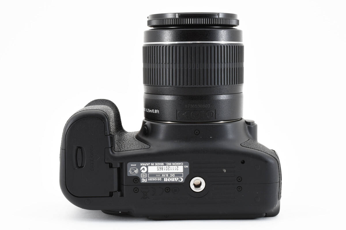 3585 【良品】 Canon EOS 60D EF-S 18-55mm F3.5-5.6 ISⅡ Camera キヤノン デジタル一眼レフカメラ AFズームレンズ 0501_画像8