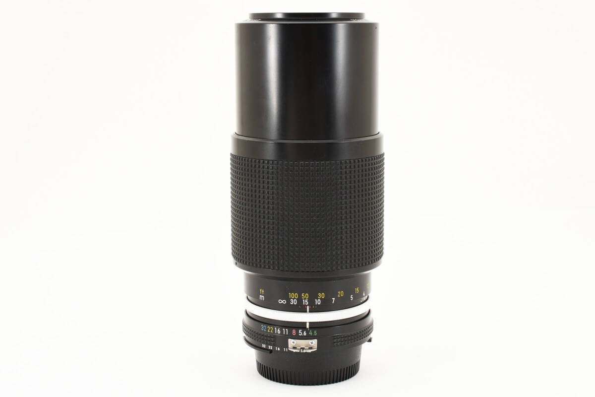 3676 【良品】 Nikon Ai Zoom-Nikkor 80-200mm f/4.5 MF Lens ニコン MFズームレンズ 0511_画像8