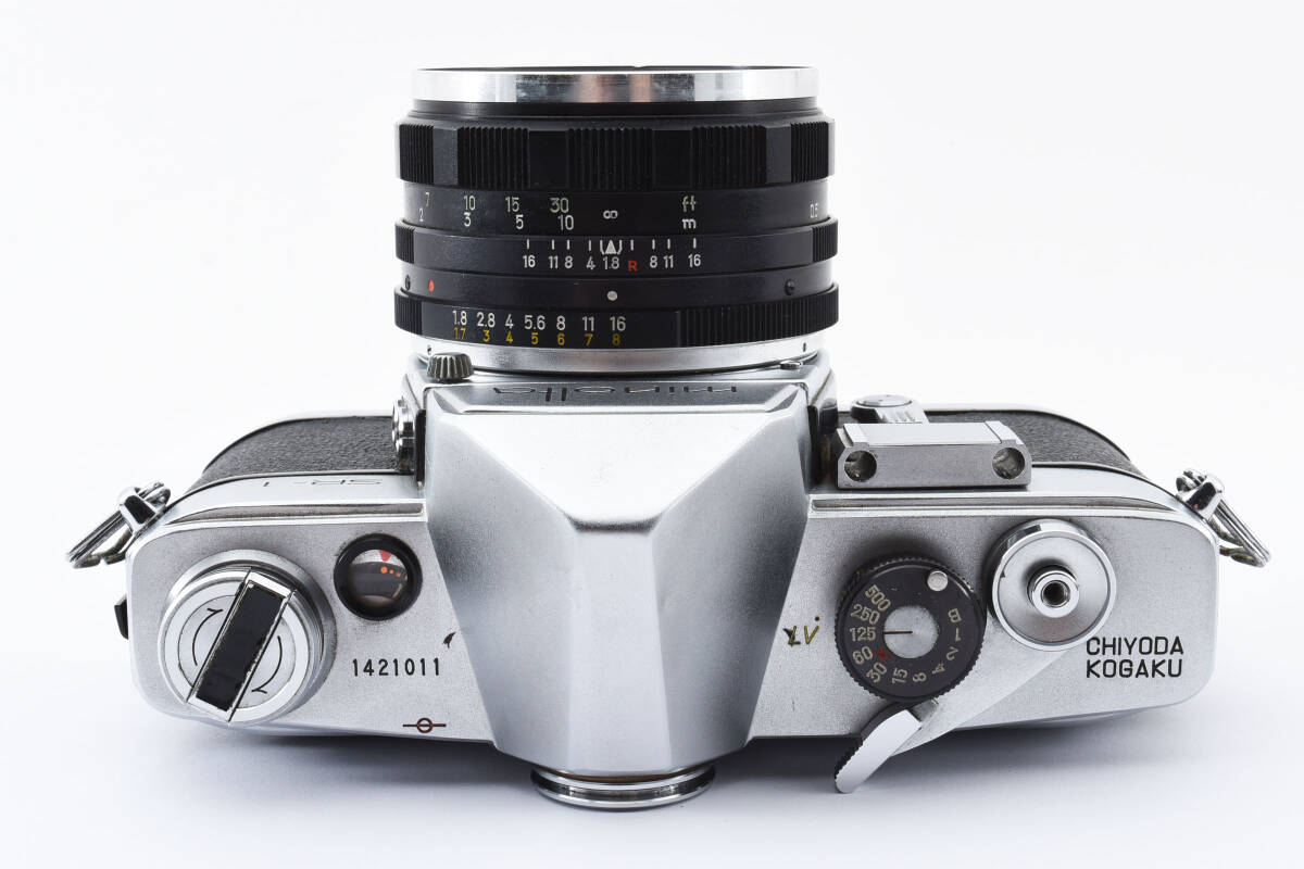 3641 【並品】 Minolta Sr-1 Film Camera Auto Rokkor-Pf 55Mm F/1.8 ミノルタ MFフィルムカメラ MF単焦点レンズ 0514_画像7
