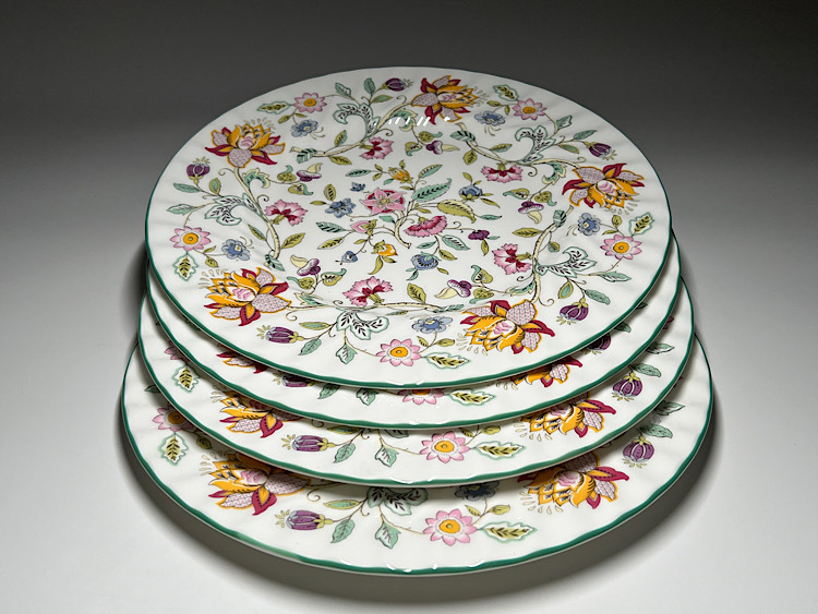 [.] Minton MINTON is Don hole plate 4 sheets diameter :27cm