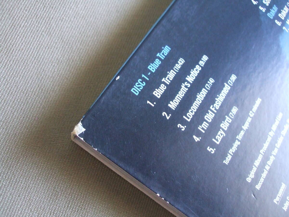 ジョン・コルトレーン / 3アルバムを収録 2枚組CD [ ブルー・トレイン] 帯付き / 1957年録音 3作品「Blue Train」「Traneing In」「Dakar」_画像7