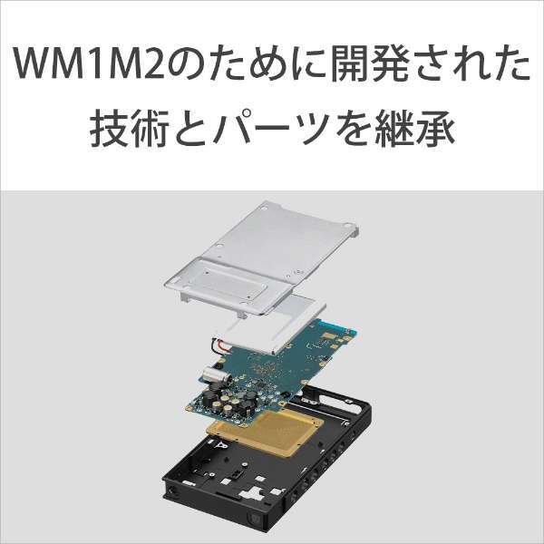 【新品 2024.05.08～1年保証】 SONY NW-ZX707 / ハイエンドストリーミング WALKMAN / ブラック 64GB / Android 12搭載 ハイレゾ音源対応 の画像5