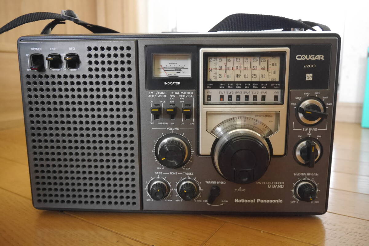 クーガ２２００ National BCLラジオ RF-2200の画像3