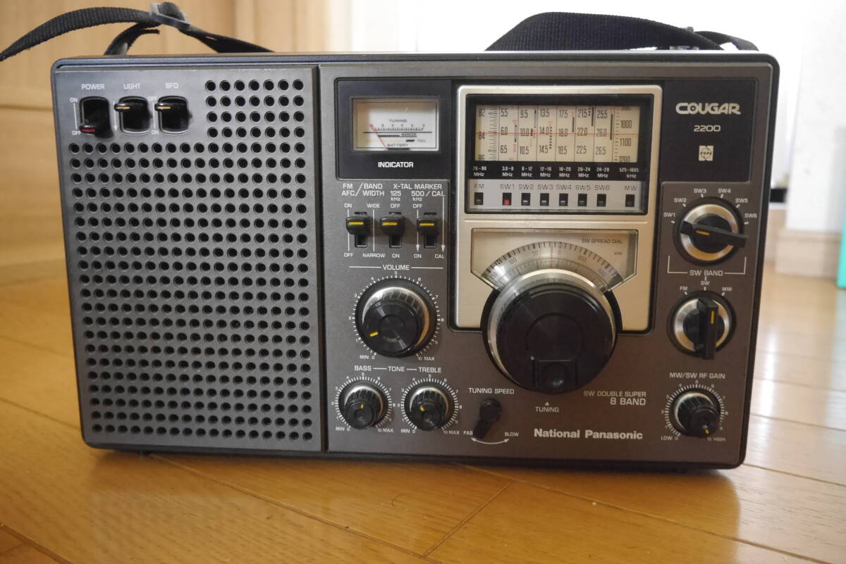クーガ２２００ National BCLラジオ RF-2200の画像4