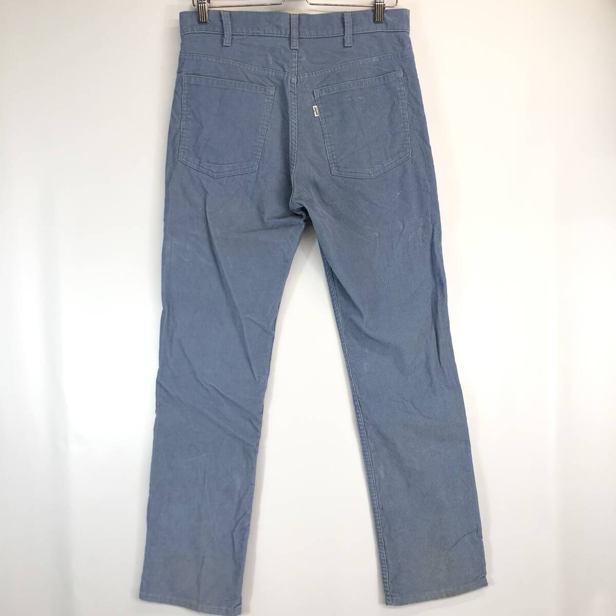 80s 83年 リーバイス 519 519-1512 コーデュロイパンツ サックス 80s 83年 リーバイス 519 519-1512 コーデュロイパンツ サックス