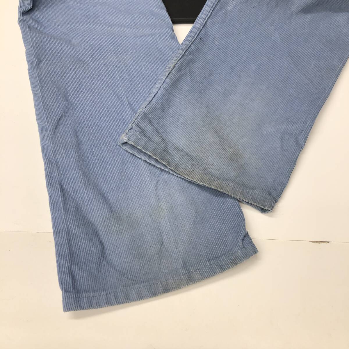 80s 83年 リーバイス 519 519-1512 コーデュロイパンツ サックス 80s 83年 リーバイス 519 519-1512 コーデュロイパンツ サックス
