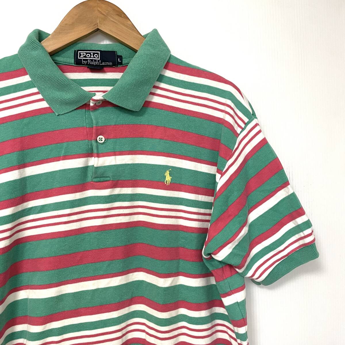90s USA製 Ralph Lauren ラルフローレン 半袖ポロシャツ 90s USA製 Ralph Lauren ラルフローレン 半袖ポロシャツ
