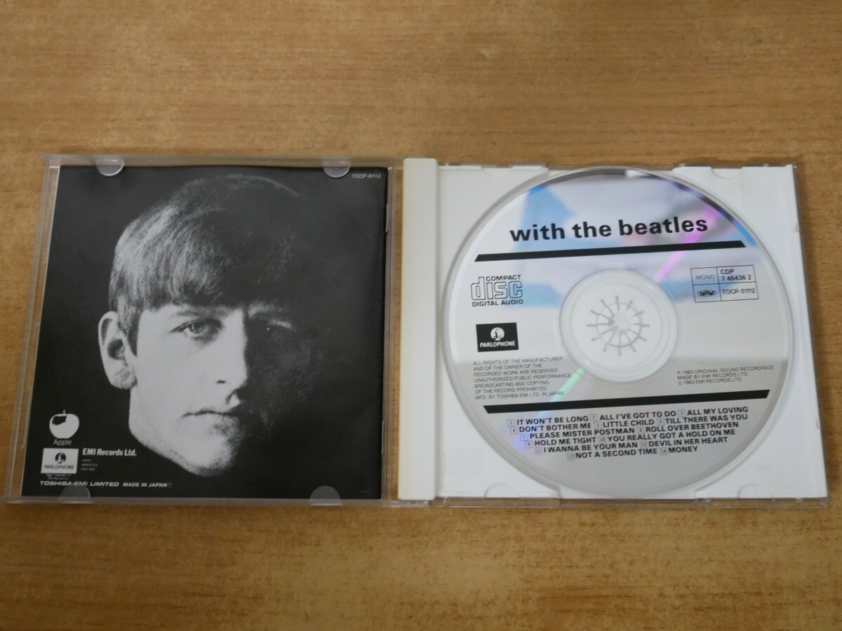 CDk-7969 The Beatles / with the Beatles Parlophoneの画像3
