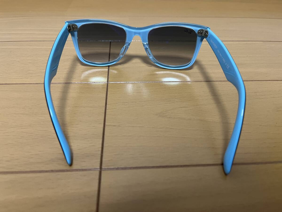 レイバン　Ray-Ban ウェイファーラーWAYFARER RB2140 1001/3F ブラックアズール/ライトブルーグラデーション_画像7