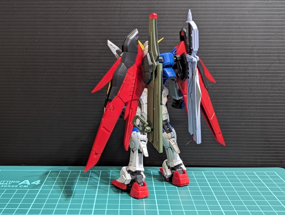 RGデスティニーガンダム1/144●素組orジャンク／機動戦士ガンダムSEED DESTINY／ガンプラ_画像5