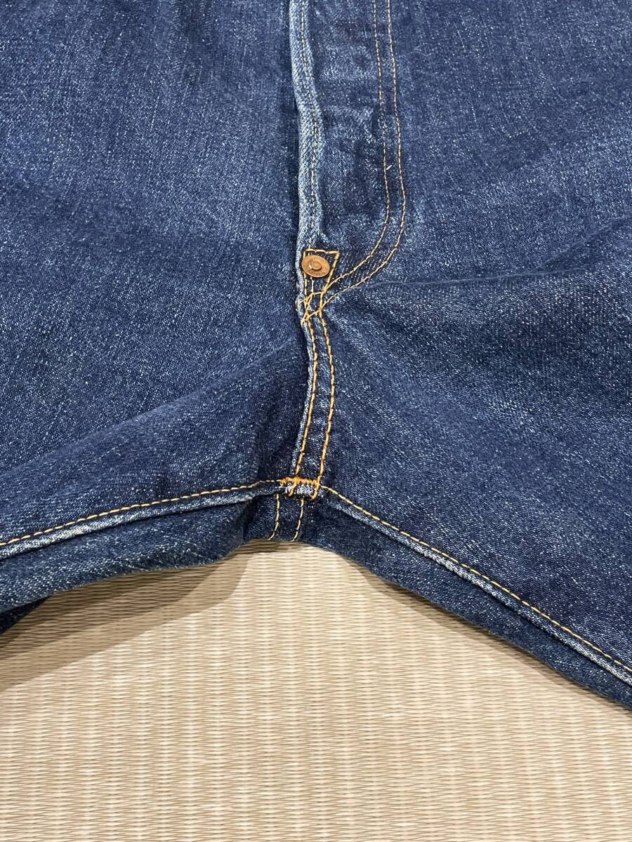 SUGAR CANE シュガーケーン 東洋エンタープライズ 50s XXタイプ 14oz セルヴィッチ デニムパンツ ジーンズ W35L36 日本製 赤耳 vintage_画像7