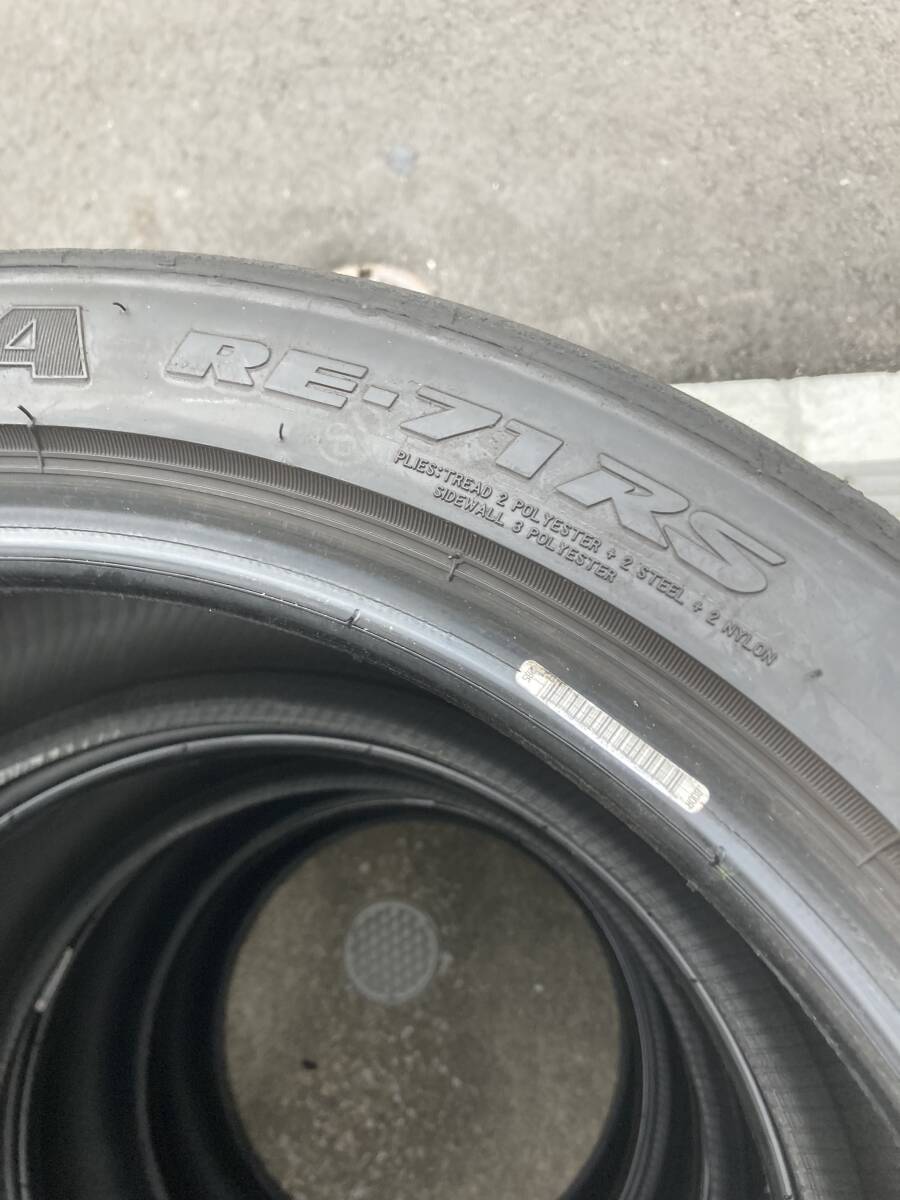 245/40R17　ブリヂストン　ポテンザ　RE-71RS　BRIDGESTONE POTENZA　4本　2021年製造_画像3