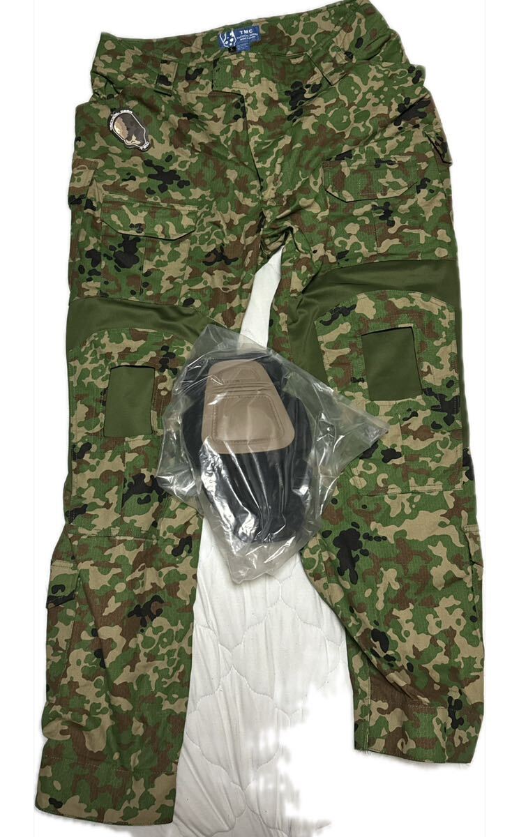 新品未使用TMC crye コンバットパンツ Gen2 タイプ タクティカルパンツ パッドセット JGSDF 自衛隊迷彩 XL_画像3