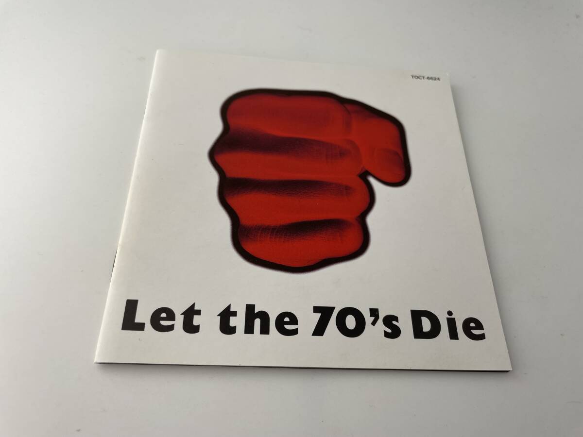 Let the 70's Die　レット・ザ・70'S・ダイ CD　渋谷陽一　はっぴいえんど 憂歌団　2H30-05: 中古_画像4