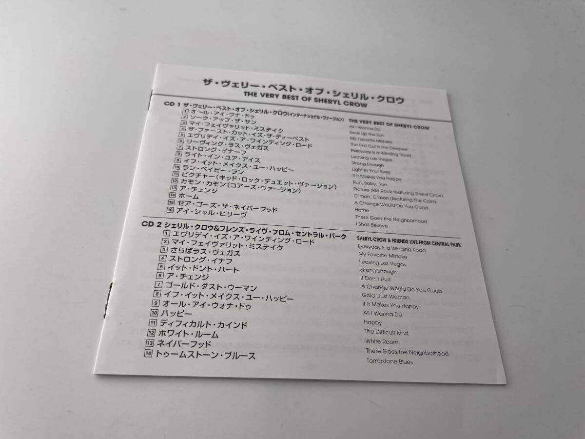 ヴェリー・ベスト・オブ・シェリル・クロウ　DVD付 CD　シェリル・クロウ　2H29-05: 中古