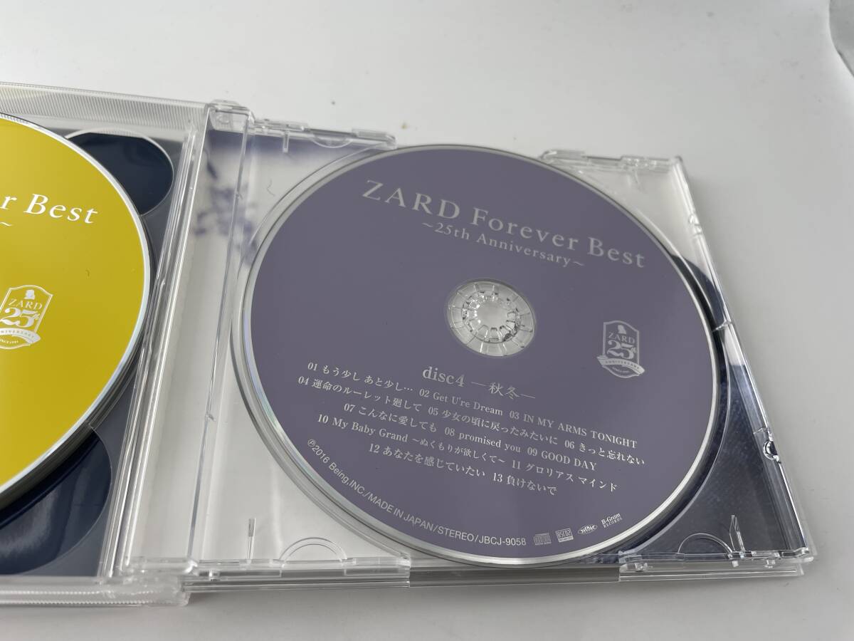 ZARD Forever Best ～25th Anniversary～　4Blu-spec CD2　4枚組　ベスト　CD　ZARD　2H31-05: 中古