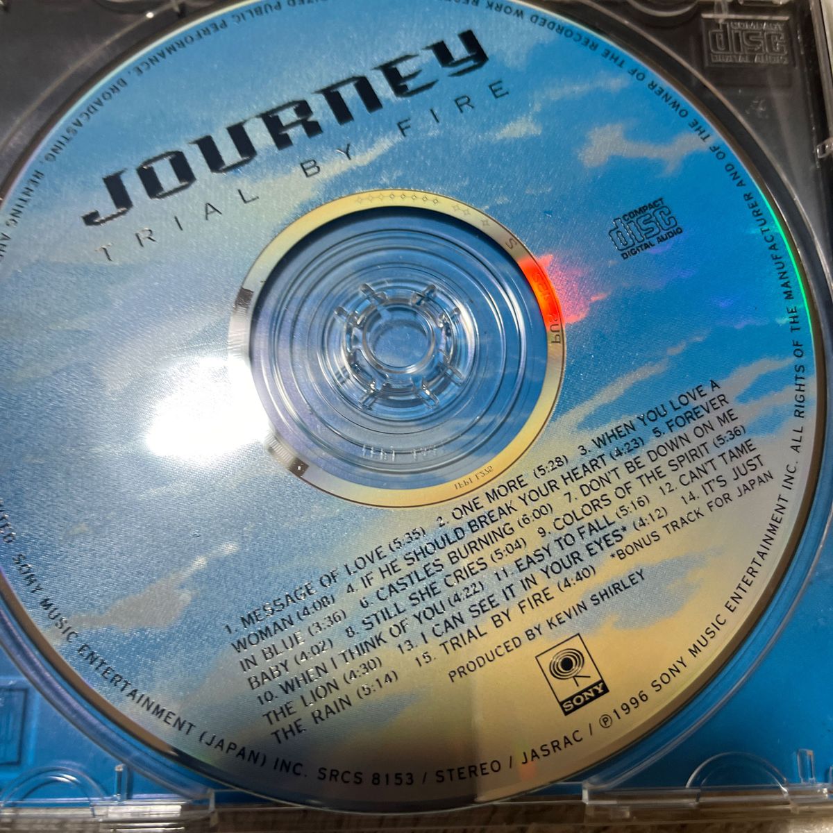 JOURNEY / TRIAL BY FIRE 国内盤CD ジャーニー