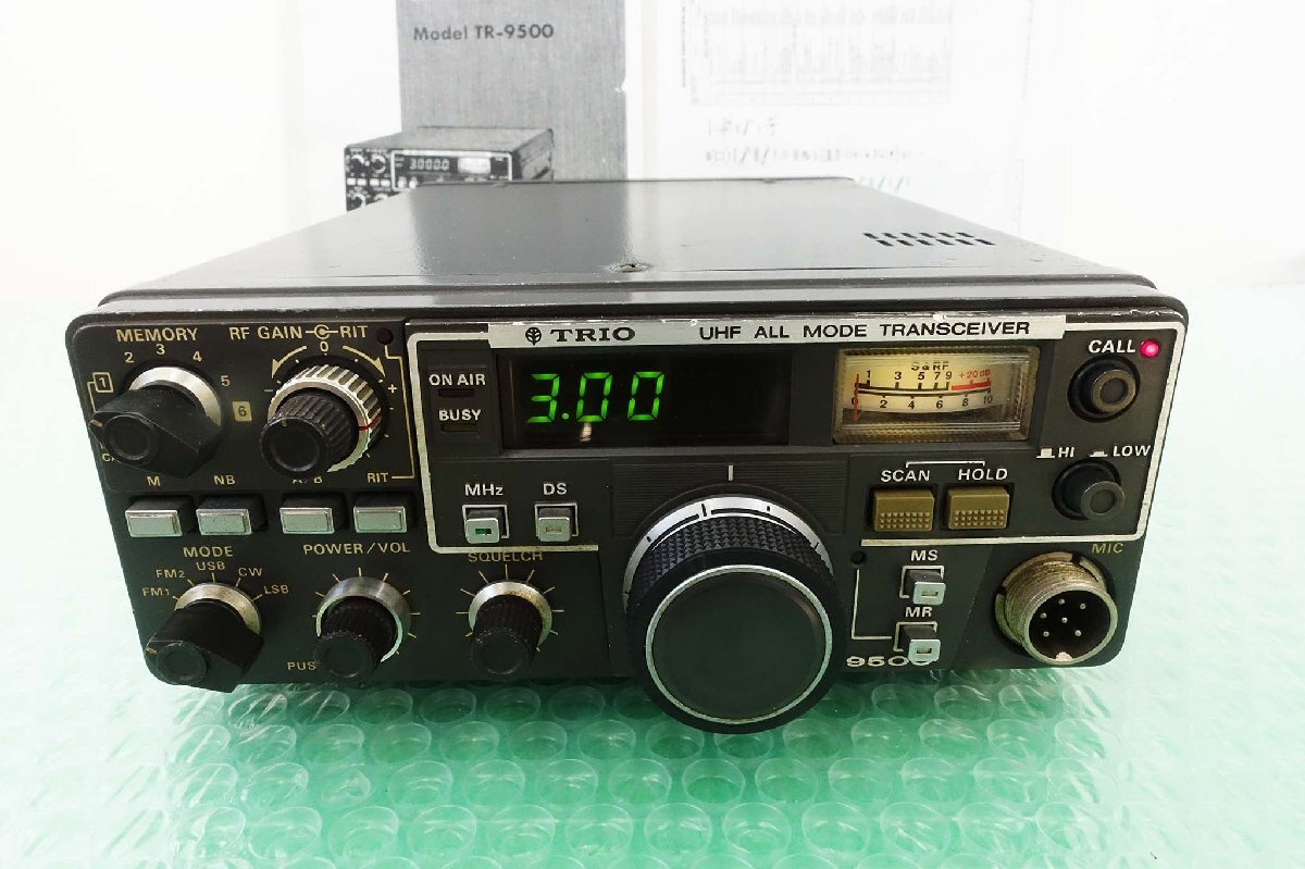 TR-9500【KENWOOD】430MHz(オールモード)10Wトランシーバー 現状渡し品の画像3
