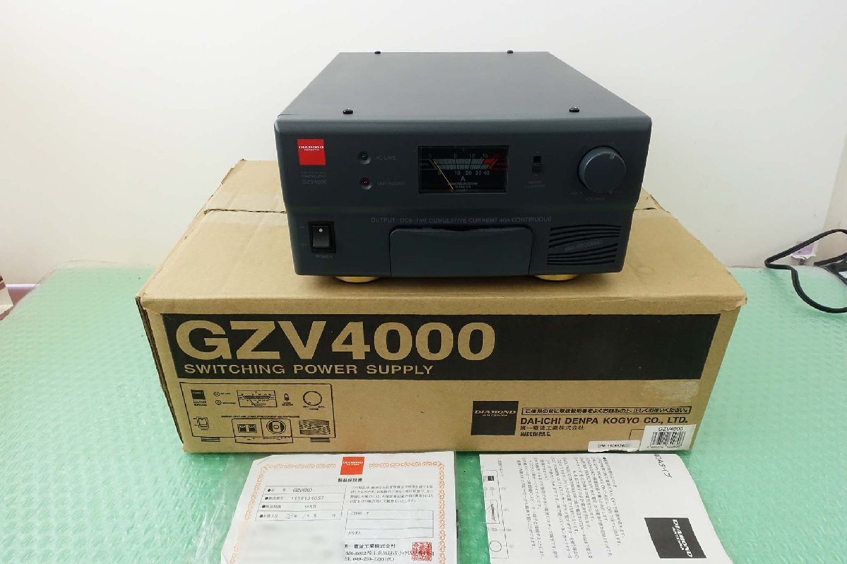 GZV4000[DIAMOND] постоянный ток стабилизированный источник питания Max43A рабочий товар 