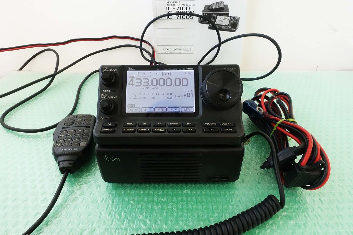 IC-7100M[ICOM] HF~430MHz( all mode )50W модель новый sp задний s соответствует текущее состояние доставка товар 