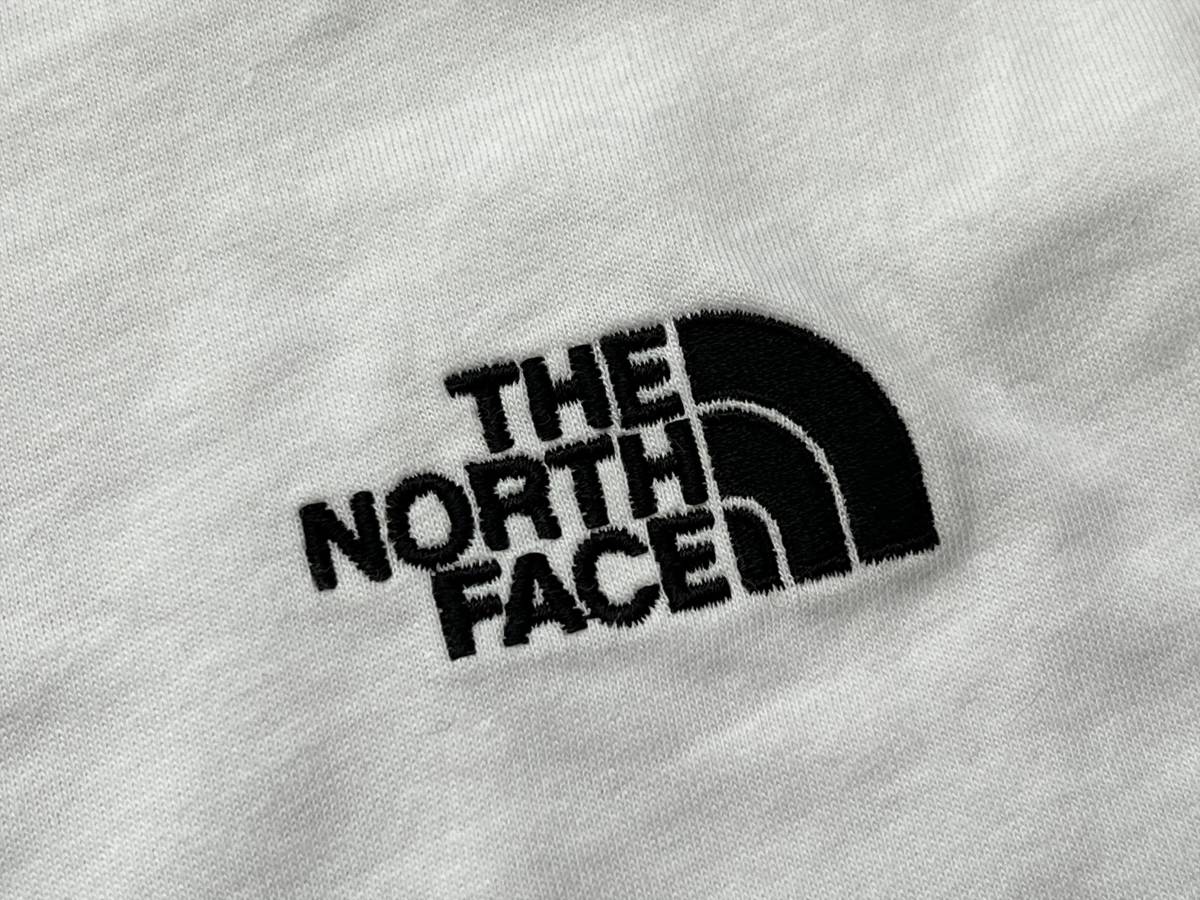 Mサイズ相当★The North Face Tシャツドレス ホワイト 白 ワンピース ノースフェイス