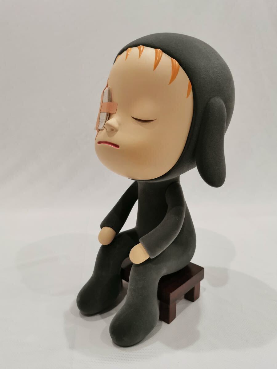 奈良美智 Yoshitomo Nara Mini Thinker mixed media 28CM_画像3