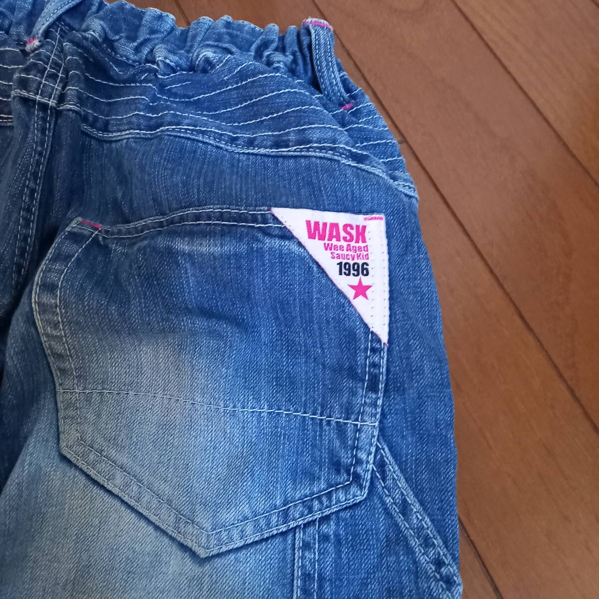 ★ワスク デニム WASK DENIM べべ製★ やわらかいはきやすい総ゴム　子供キッズ男＆女の子　１６０_画像3