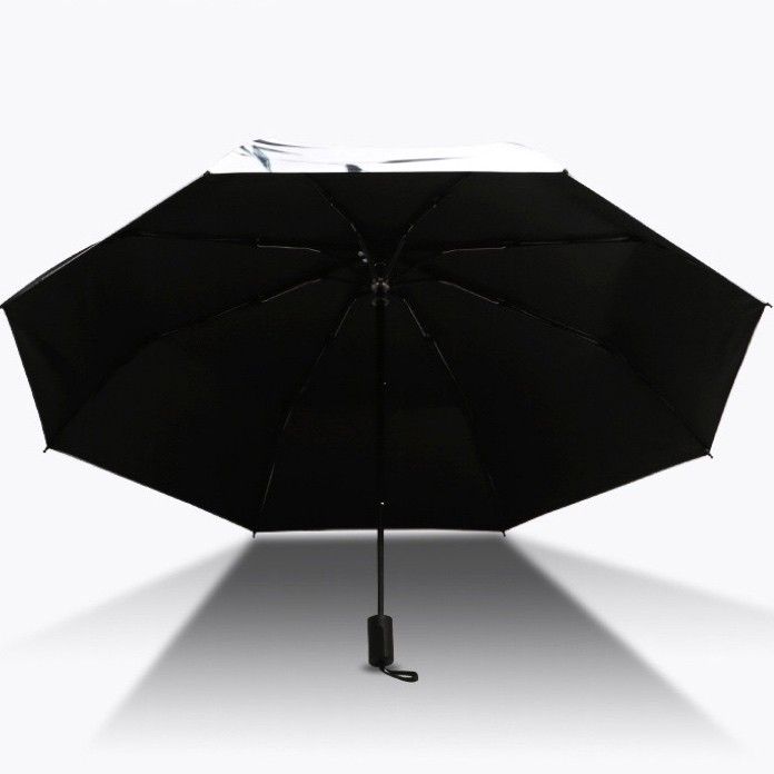 折りたたみ傘 雨晴兼用 黒猫 撥水加工 雨傘 日傘 UVカット おしゃれ 折り畳み傘 白黒