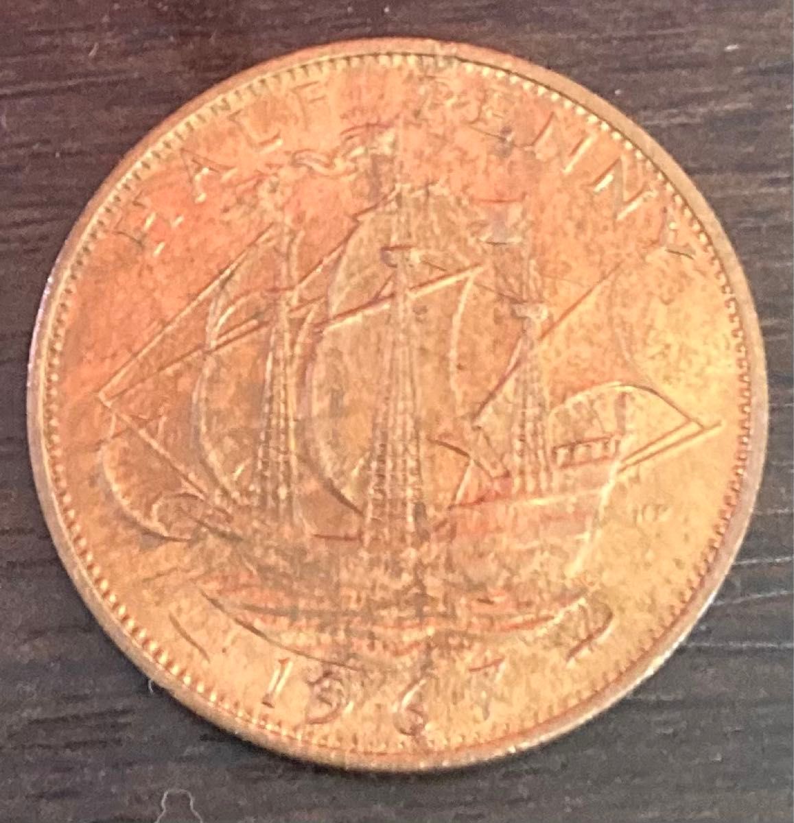 イギリス シリング ペニー 旧硬貨 3枚セット