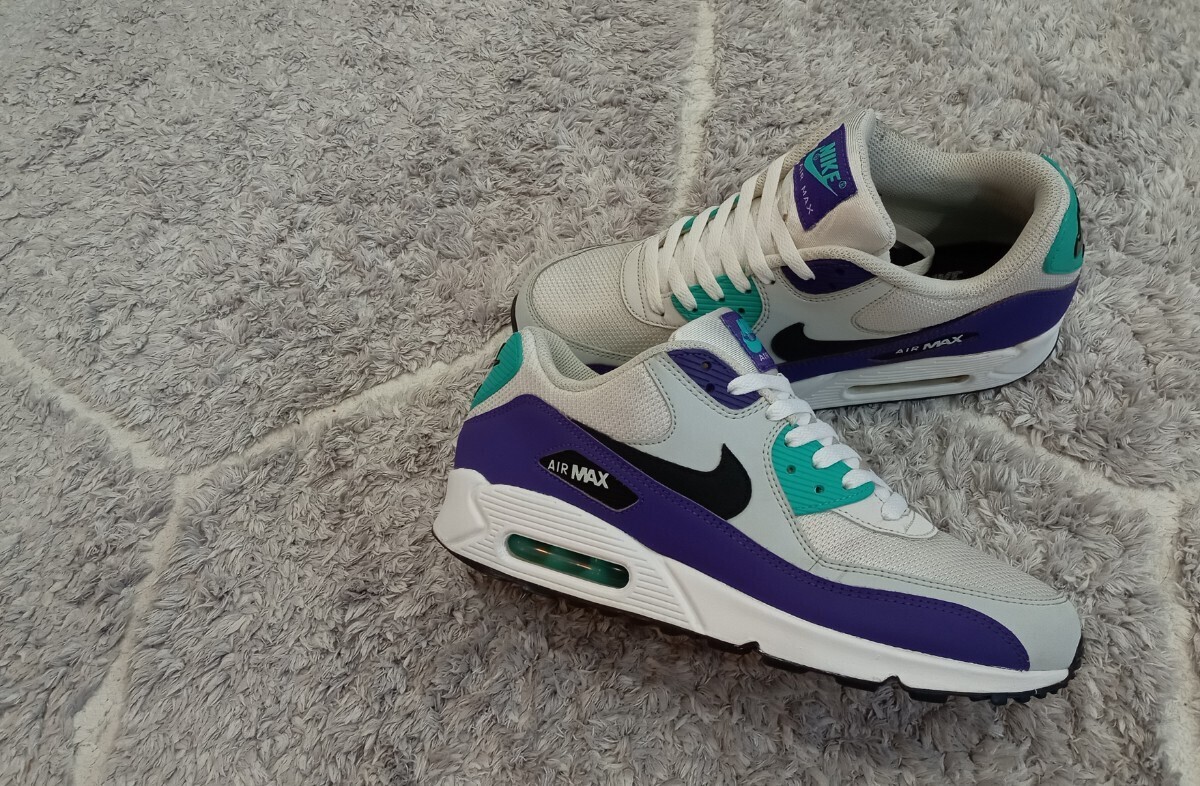 4Y【特価/Used/入手困難】NIKE AIR MAX 90 ESSENTIAL HYPER JADE/Jordan sb force atmos AIRMAX dunk acg supreme 1 2 4 95 97 90 98の画像6