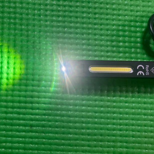 Snap-on Foldable Dual Penlight フォルダブルペンライト　レッド　LED 作業灯　箱無し　展示現品_画像5