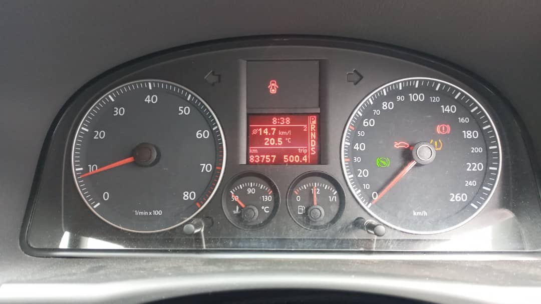  Volkswagen радио panel Tourane ABA-1TBMY 1TBMY 2008 #hyj NSP178407