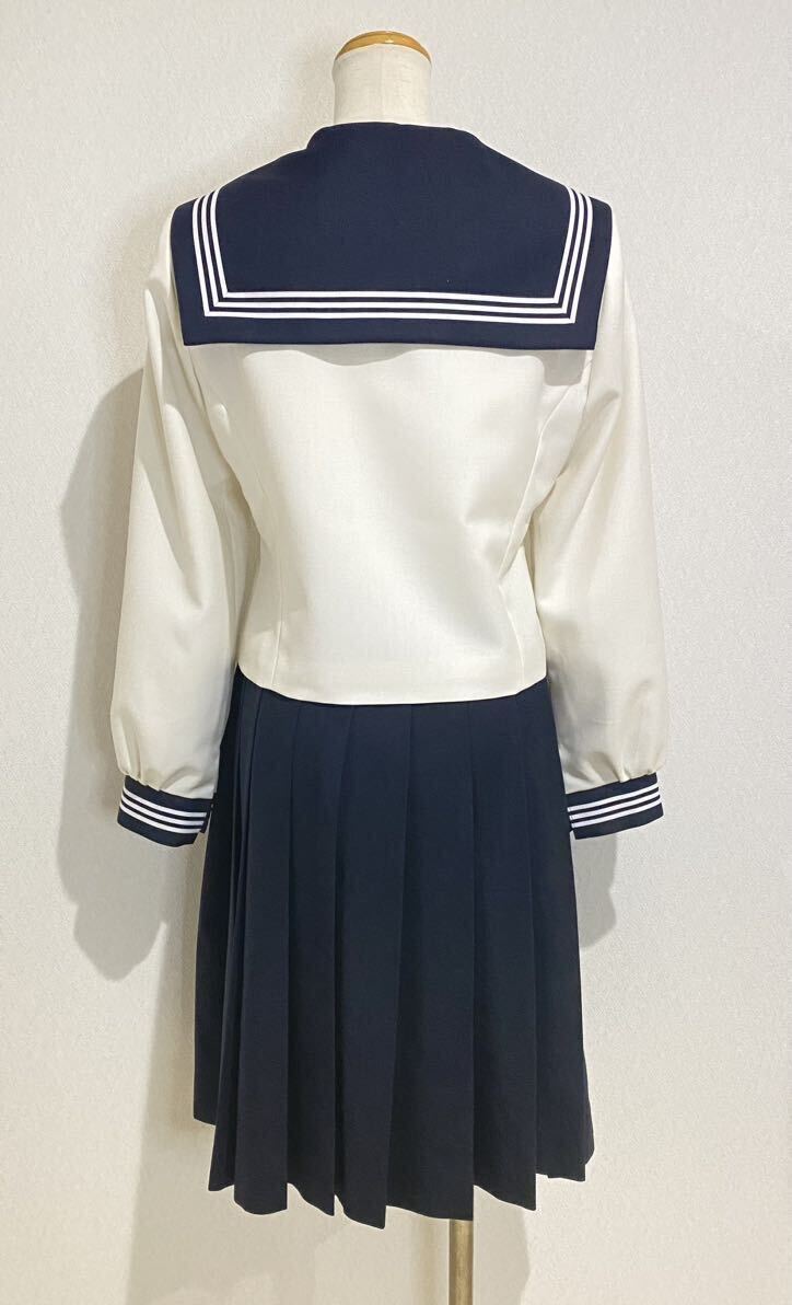  sailor suit # woman # uniform # school uniform # winter clothes # cosplay # eggshell white 