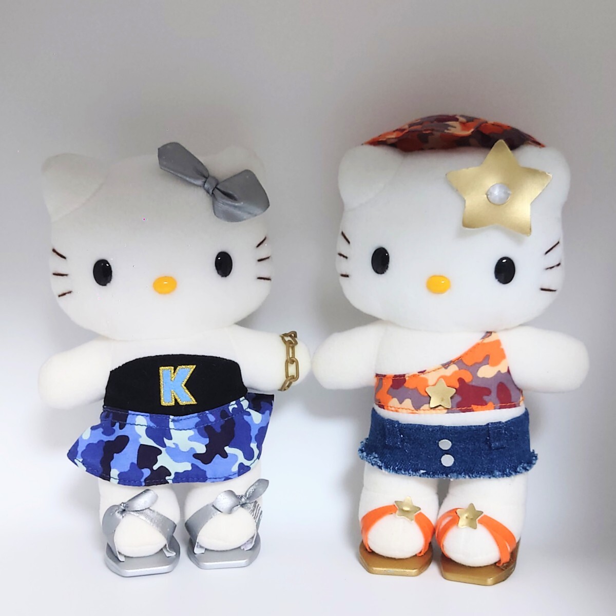 非売品 エイコー EIKOH プライズ クレーンゲーム ハローキティ Hello Kitty ギャル ミュール サンダル ぬいぐるみ 2002年 ゆうパック送料込_画像1