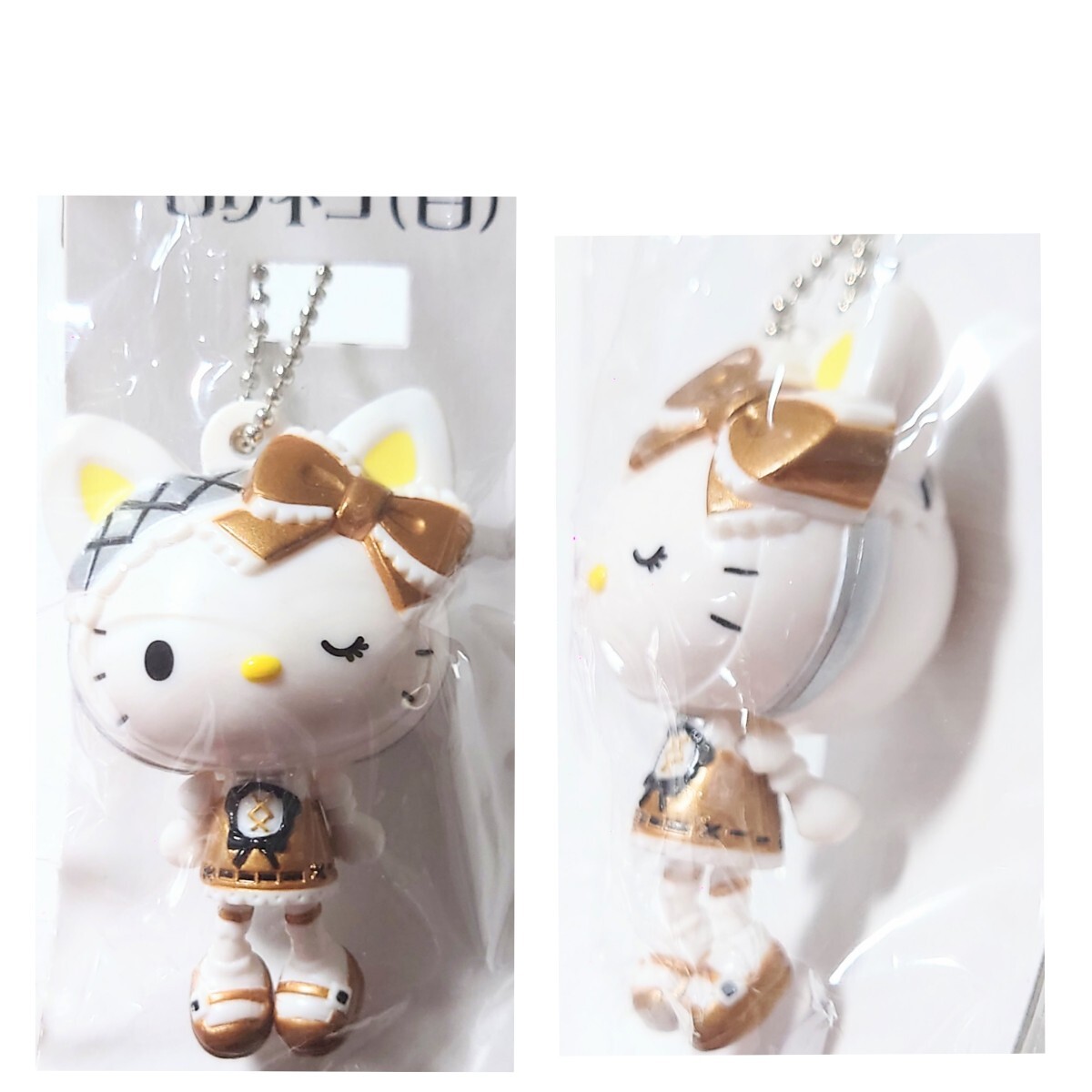  Shokugan Hello Kitty Hello Kitty..roli ball chain swing mascot Lolita rabbit cat Van p Gothic and Lolita gothic 2006 year 
