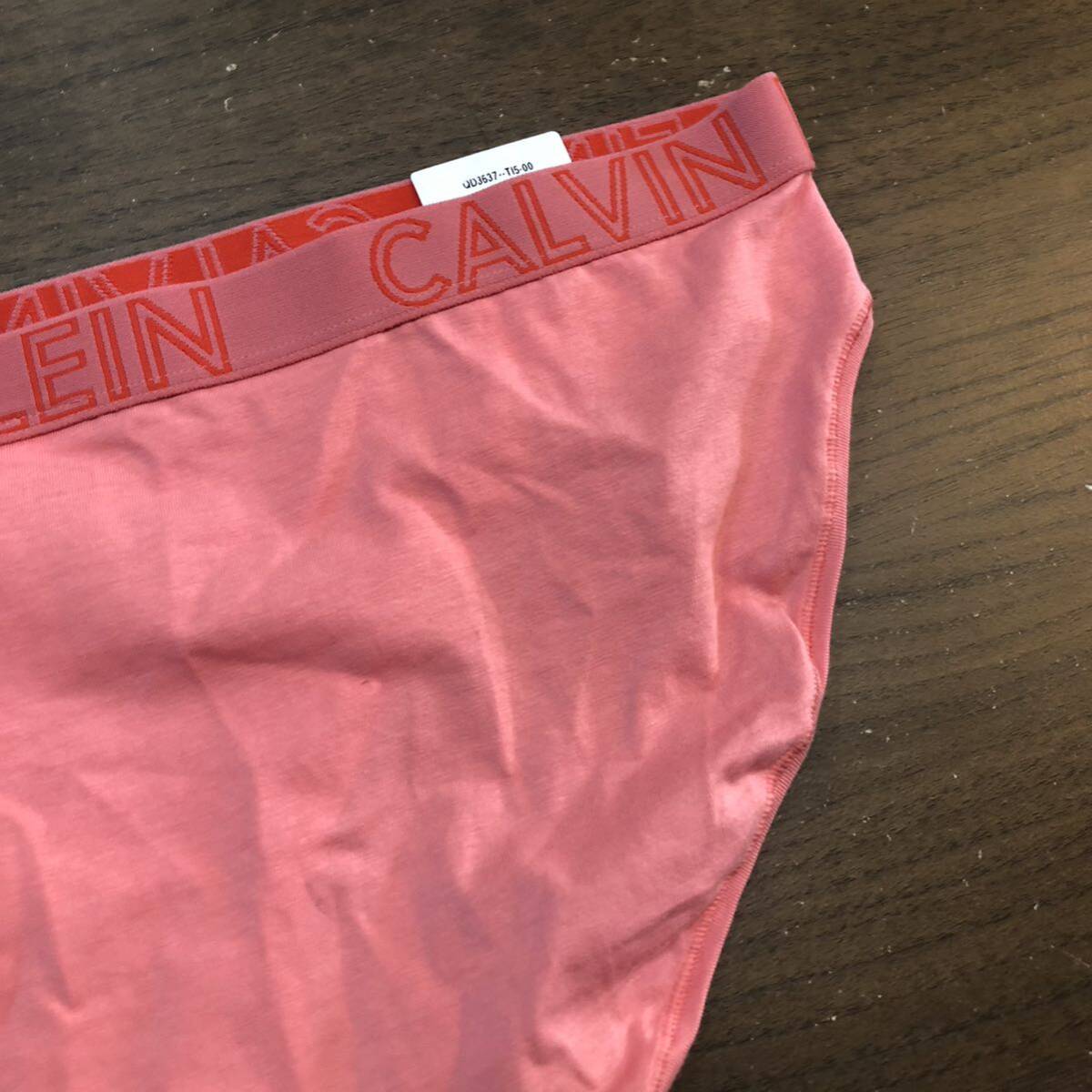 Calvin Klein CK XLING カルバンクライン ビキニ ショーツ パンツ ピンク 水着 XLサイズ_画像6