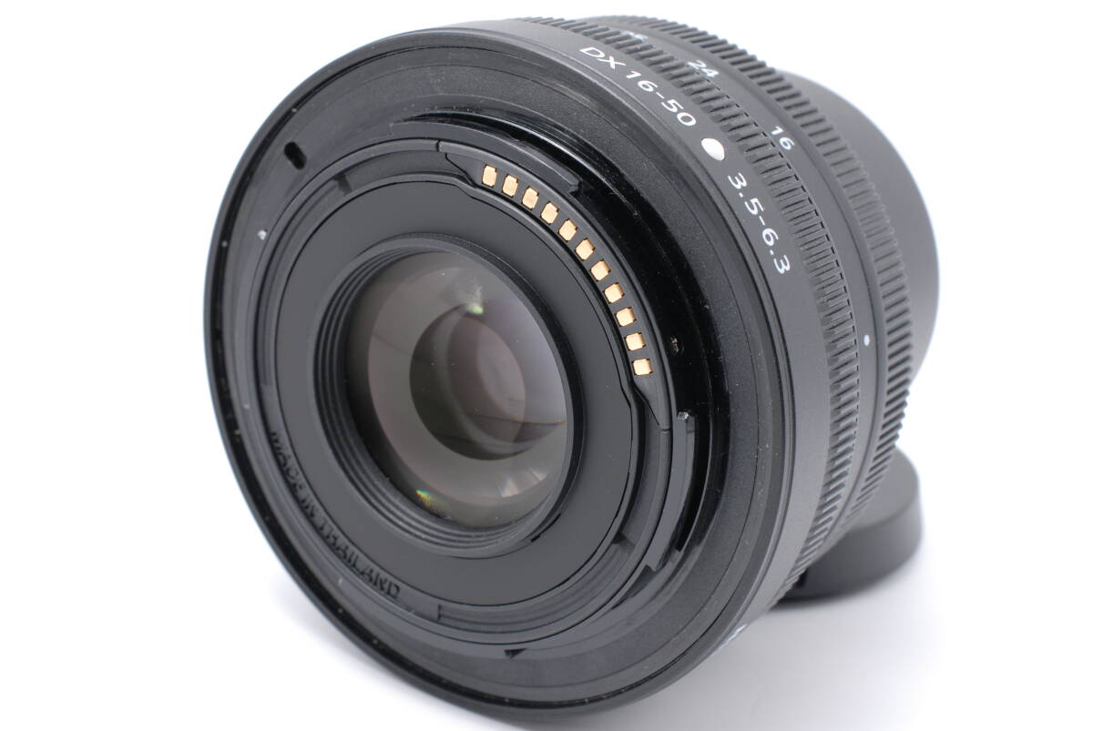 ほぼ未使用品 Nikon NIKKOR Z DX 16-50mm f/3.5-6.3 VR ニコン フード付きの画像7