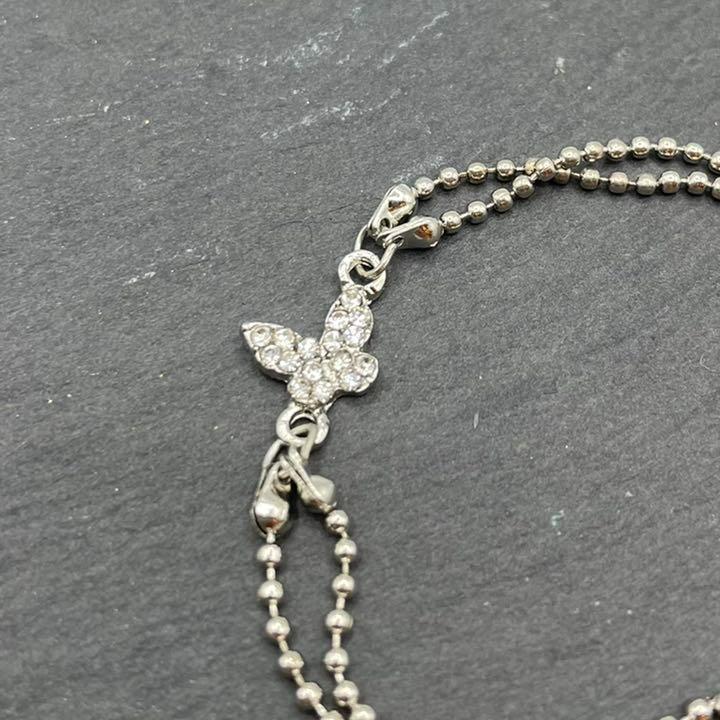  butterfly bracele butterfly lady's ball chain accessory simple lovely small pra 2 ream fashion new goods 