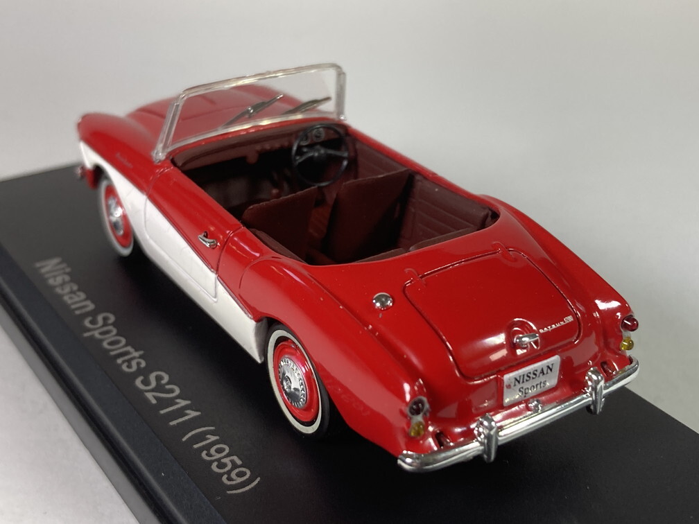 ニッサン スポーツ Nissan Sports S211 (1959) 1/43 - アシェット国産名車コレクション Hachetteの画像5