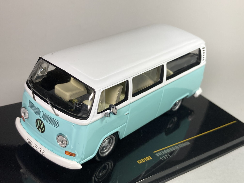  wagen bus Volkswagen Kombi 1971 1/43 - Ixo IXO